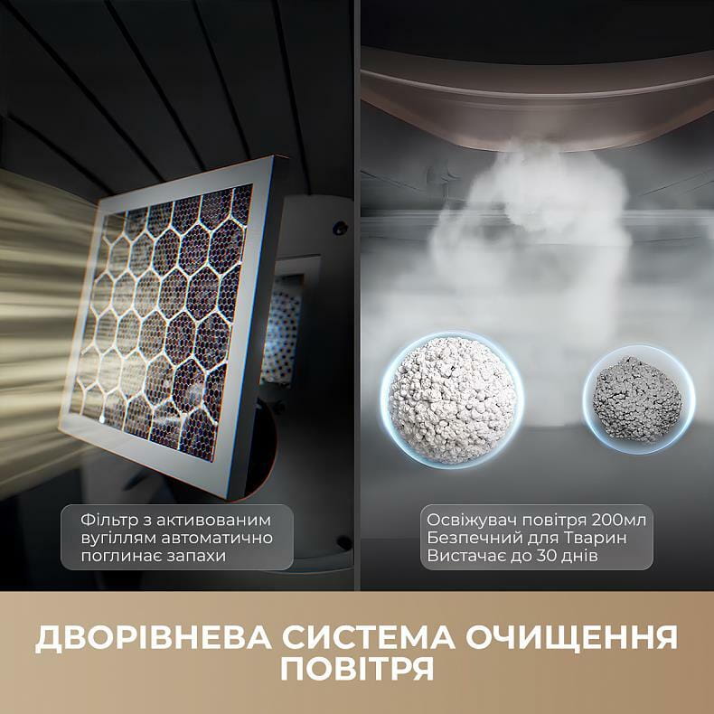 Автоматический смарт туалет для кошек Mova LR10 Prime