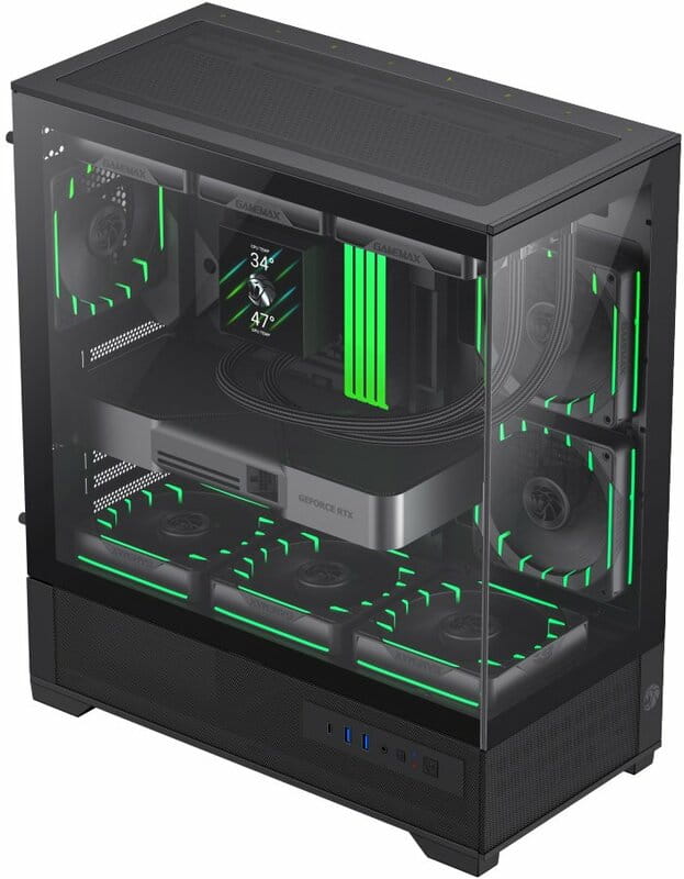 Корпус GameMax Vista 2 AB Black