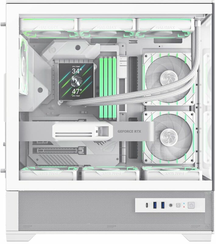 Корпус GameMax Vista 2 AW White