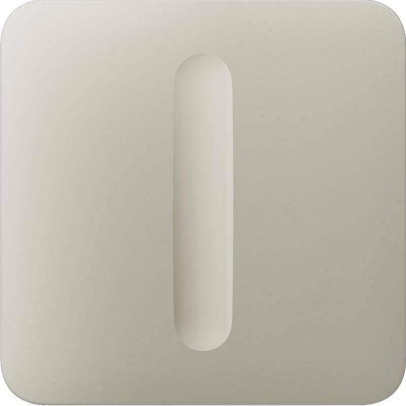 Кнопка для одноклавишного выключателя димера Ajax SoloButton Dimmer 1-gang 2-way for LightSwitch, Jeweler Ivory