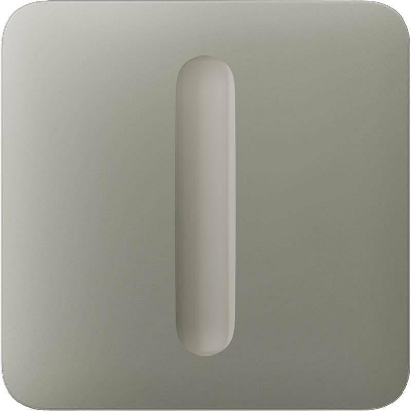 Кнопка для одноклавишного выключателя димера Ajax SoloButton Dimmer 1-gang 2-way for LightSwitch, Jeweler Olive
