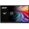 Фото - Монітор Acer 16" PM161Wbmiuux (UM.ZP1EE.012) IPS Black | click.ua