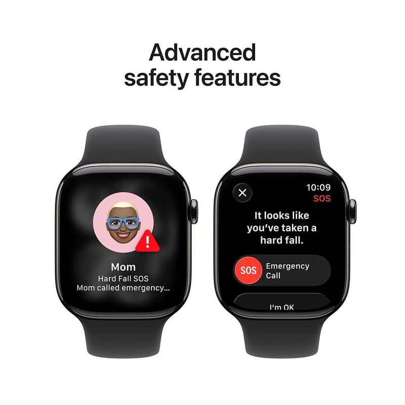 Смарт-часы Apple Watch Ultra 3 GPS + Cellular 49mm Black Titanium Case with Black Alpine Loop - Medium (MF0V4QP/A)
