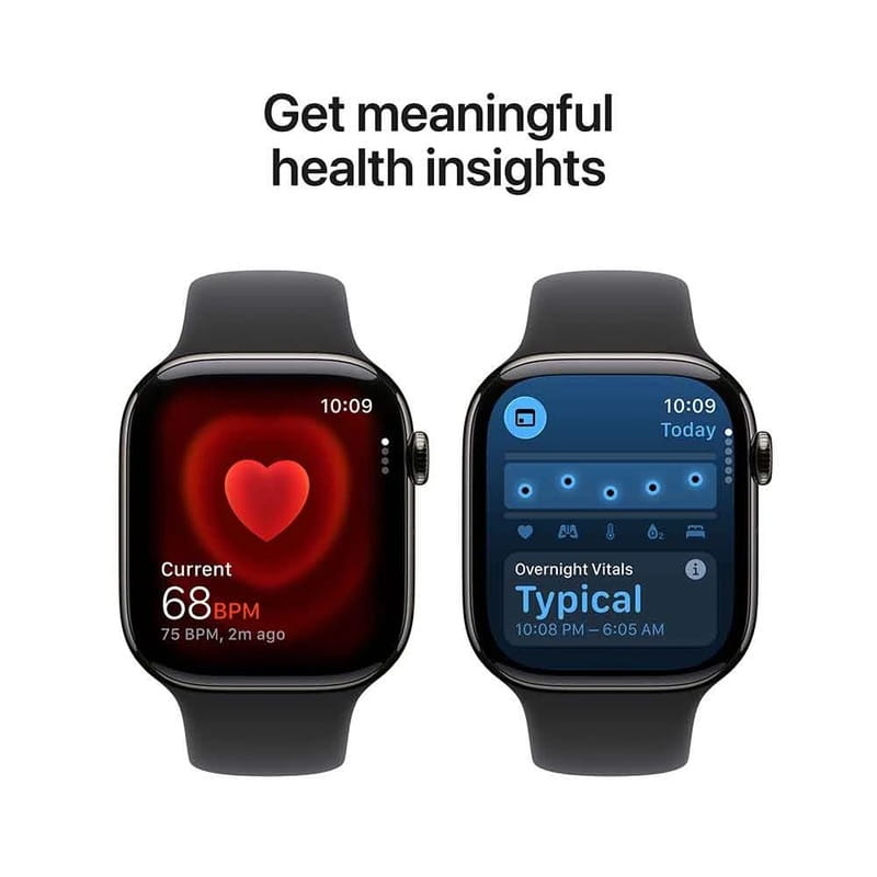 Смарт-часы Apple Watch Ultra 3 GPS + Cellular 49mm Black Titanium Case with Black/Charcoal Trail Loop - S/M (MF1D4QP/A)