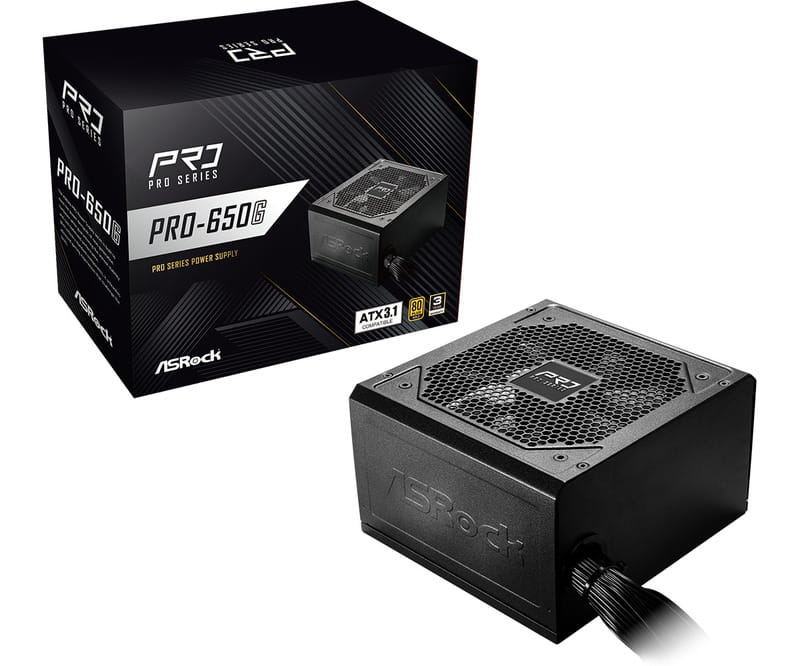 Блок питания ASRock PRO-650G 650W