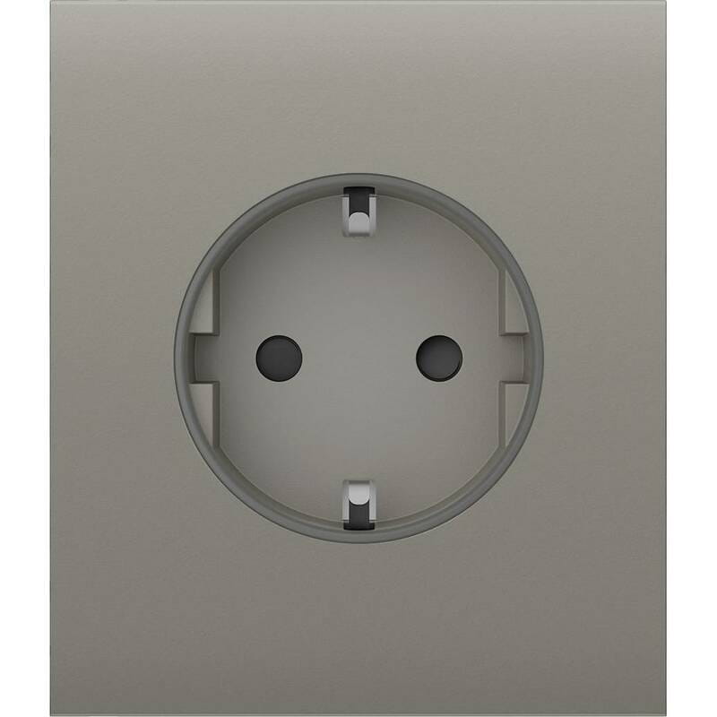 Центральна панель для вбудованої розетки Ajax CenterCover for Outlet Basic Olive