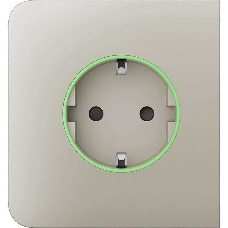 Бокова панель для встроенной розетки Ajax SideCover for Outlet Smart Jeweler Ivory