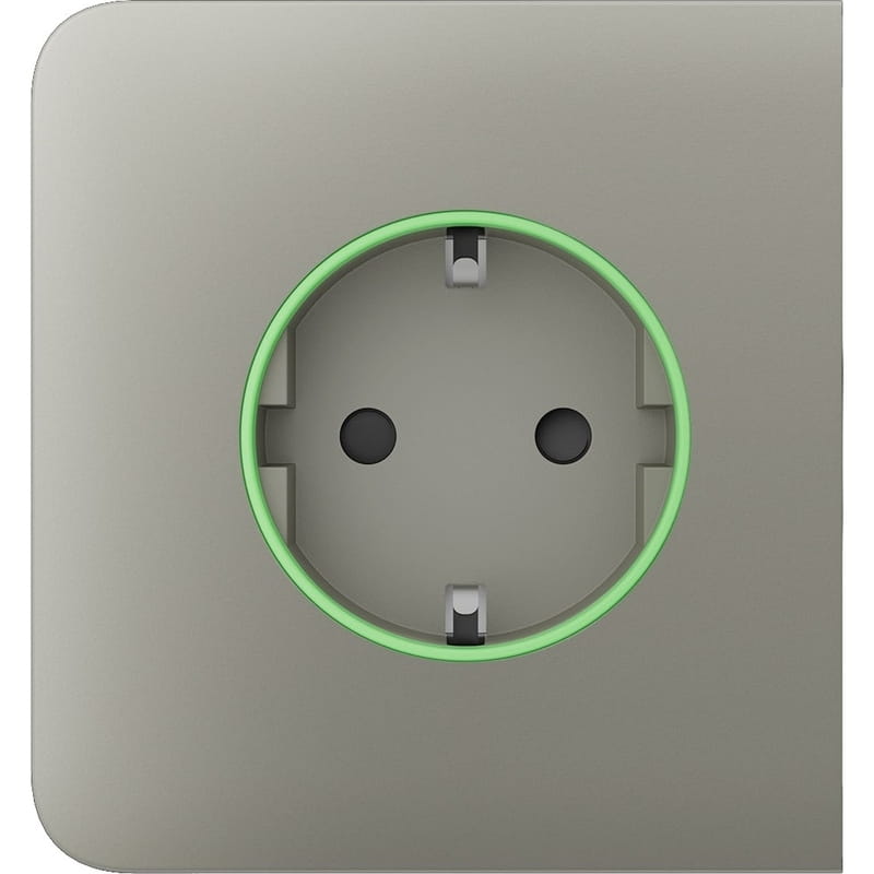 Бокова панель для встроенной розетки Ajax SideCover for Outlet Smart Jeweler Olive