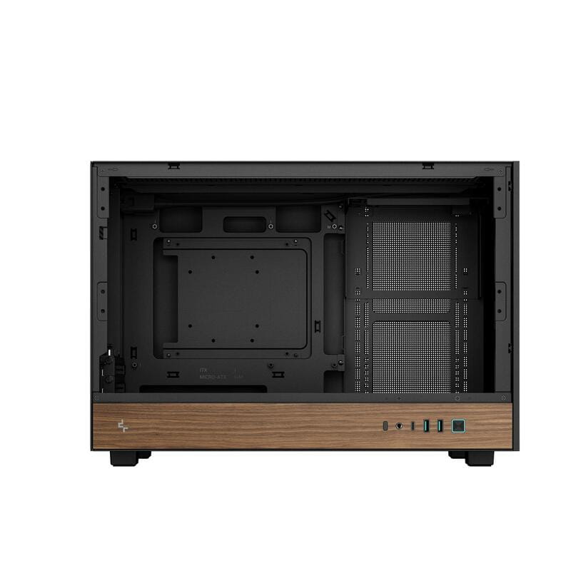 Корпус DeepCool CH260 Wood Black (R-CH260-BKNWM0-G-1)
