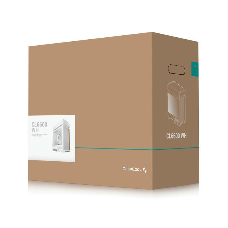 Корпус DeepCool CL6600 White (R-CL6600-WHNNA0-G)