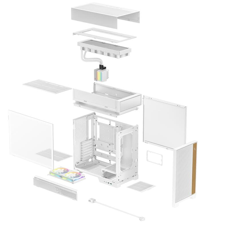 Корпус DeepCool CL6600 White (R-CL6600-WHNNA0-G)