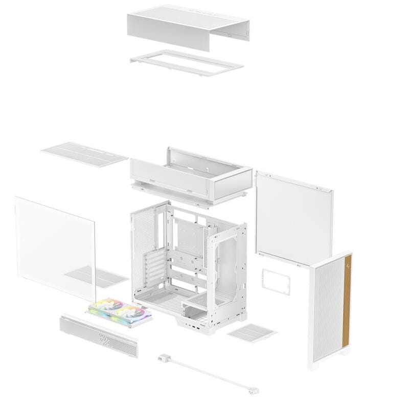 Корпус DeepCool CL660 White (R-CL660-WHNNA0-G-1)
