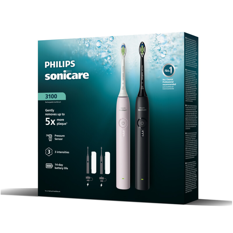 Зубная электрощетка Philips Sonicare 3100 HX4072/42 2шт