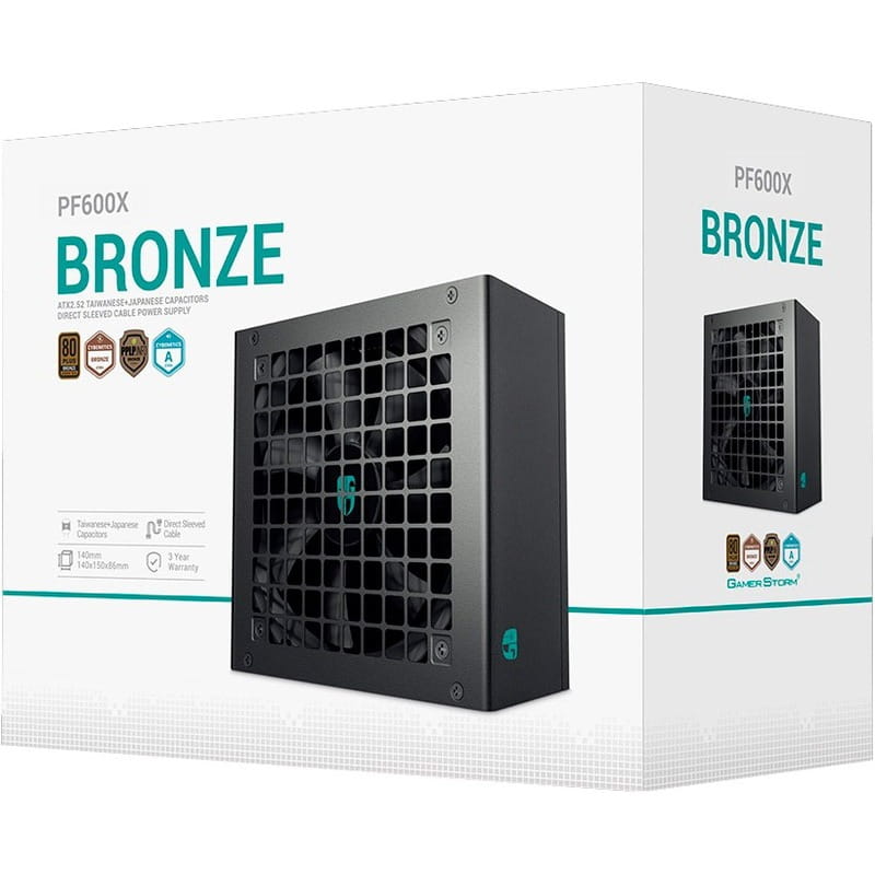 Блок питания DeepCool GamerStorm PF600X 600W (R-PF600X-HD0B-JGEU)