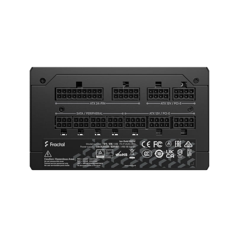 Блок живлення Fractal Design Ion 3 Gold 850W Black (FD-P-IA3G-850-EU)