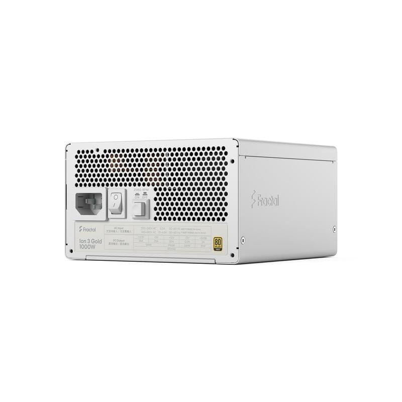 Блок живлення Fractal Design Ion 3 Gold 1000W White (FD-P-IA3G-101-EU-WT)