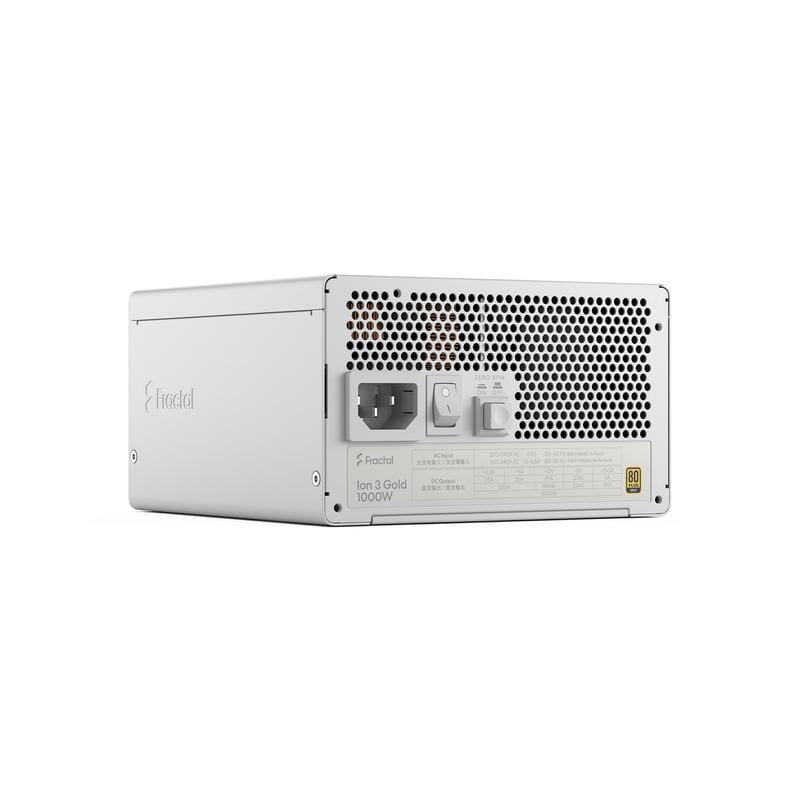 Блок живлення Fractal Design Ion 3 Gold 1000W White (FD-P-IA3G-101-EU-WT)