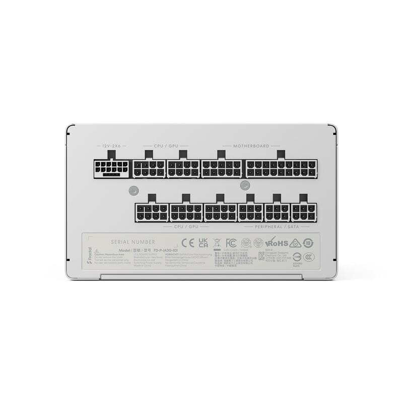 Блок живлення Fractal Design Ion 3 Gold 1000W White (FD-P-IA3G-101-EU-WT)