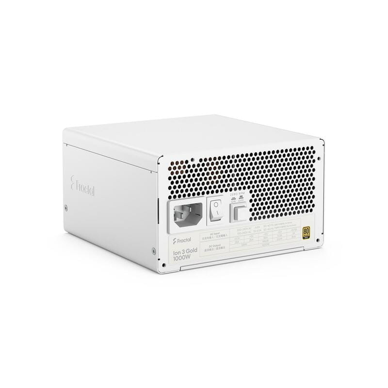 Блок живлення Fractal Design Ion 3 Gold 1000W White (FD-P-IA3G-101-EU-WT)