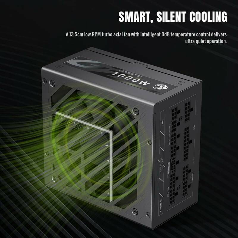 Блок питания GameMax GZ 1000G Black 1000W