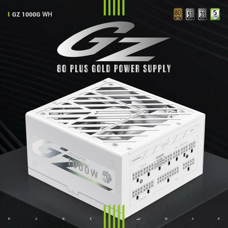 Блок питания GameMax GZ 1000G White 1000W