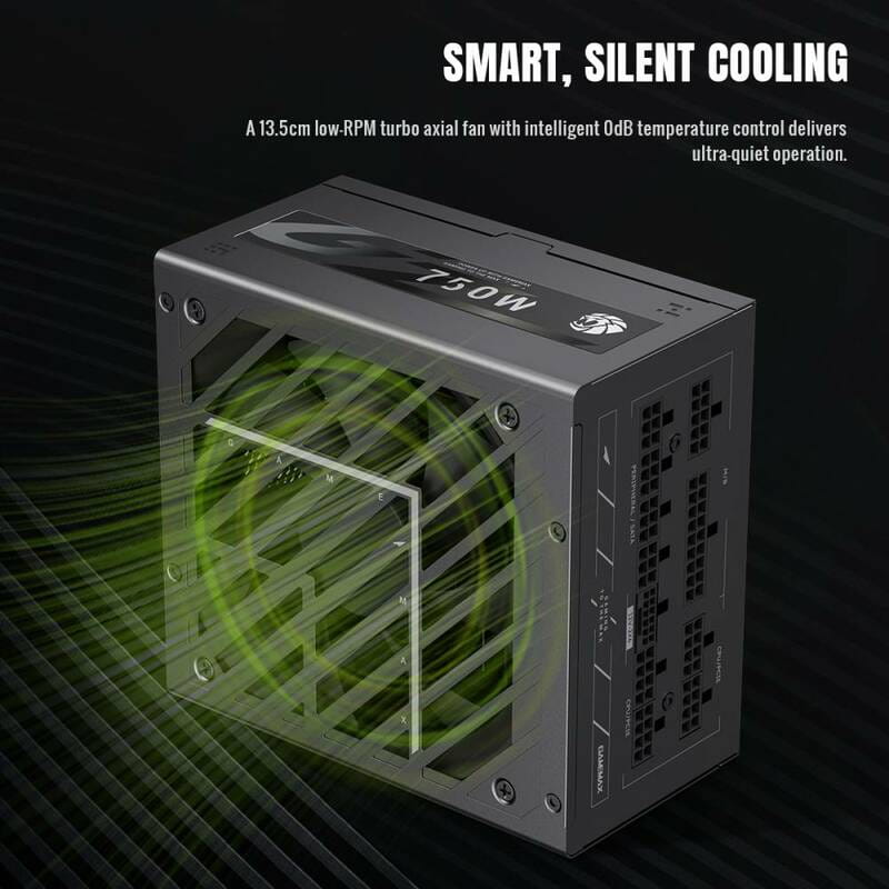 Блок живлення GameMax GZ 750G Black 750W