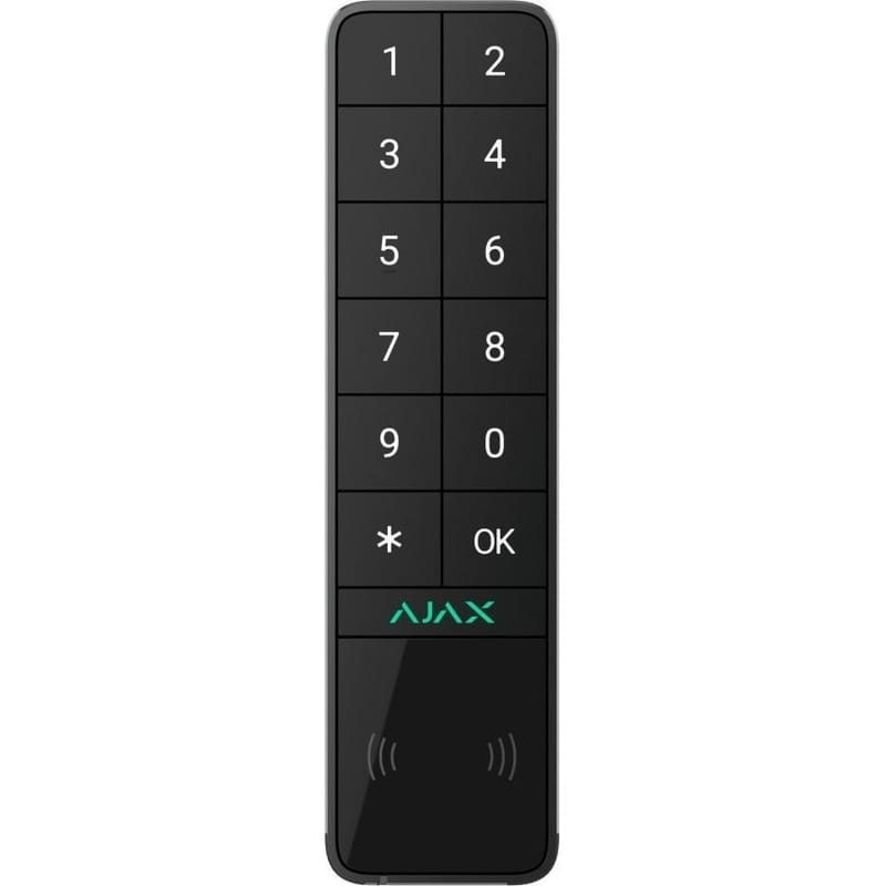 Бездротова клавіатура Ajax KeyPad Outdoor (8EU) ASP Black (99968.286.BL1)