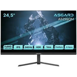 Монітор ASGARD Gaming 24.5" AS255QM IPS Black 240Hz
