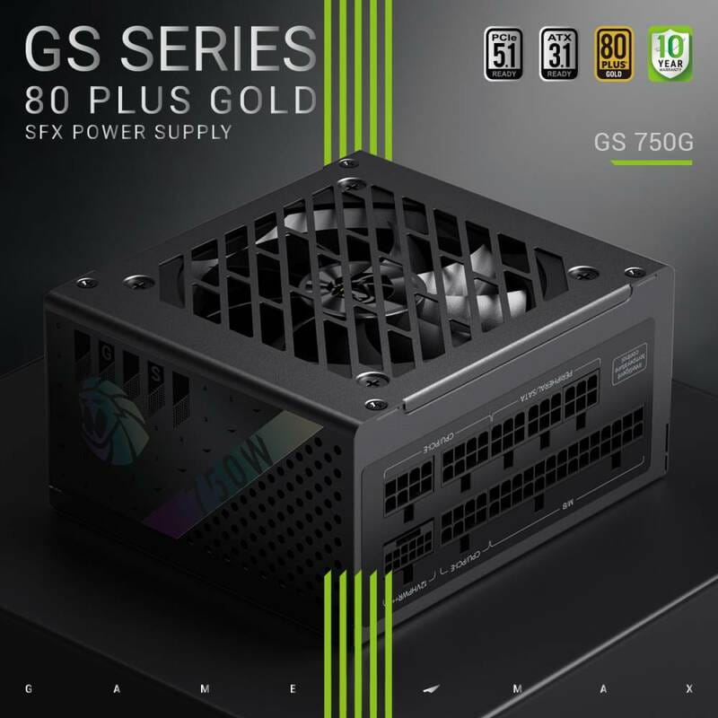 Блок питания GameMax GS 750G V25 Black 750W