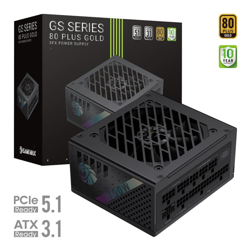 Блок питания GameMax GS 750G V25 Black 750W