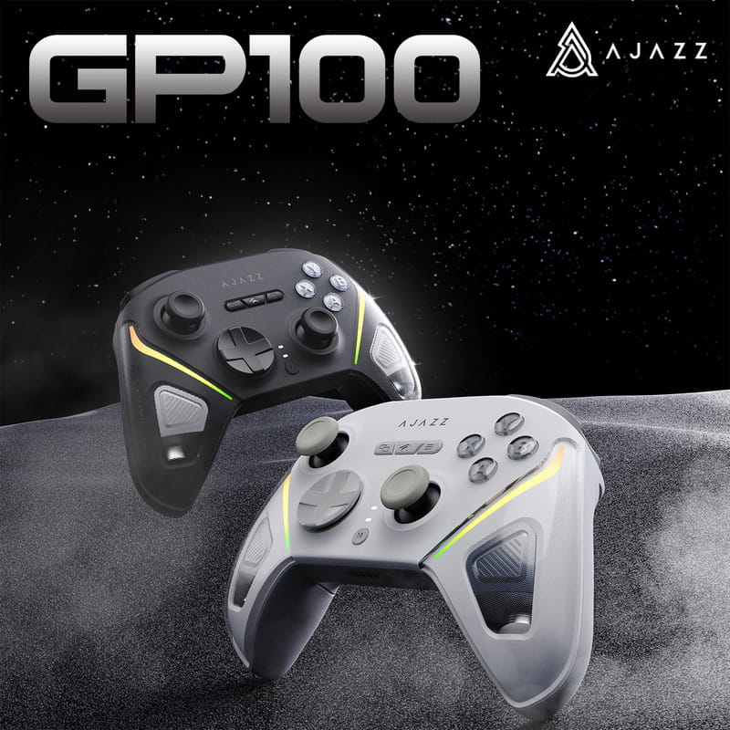 Геймпад Ajazz GP100S RGB White