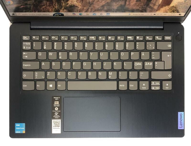 Ноутбук Lenovo IdeaPad 3 14ITL6 / 14" FullHD IPS / Pentium Gold 7505 / 8GB / 128GB SSD / Win10 - Б/у