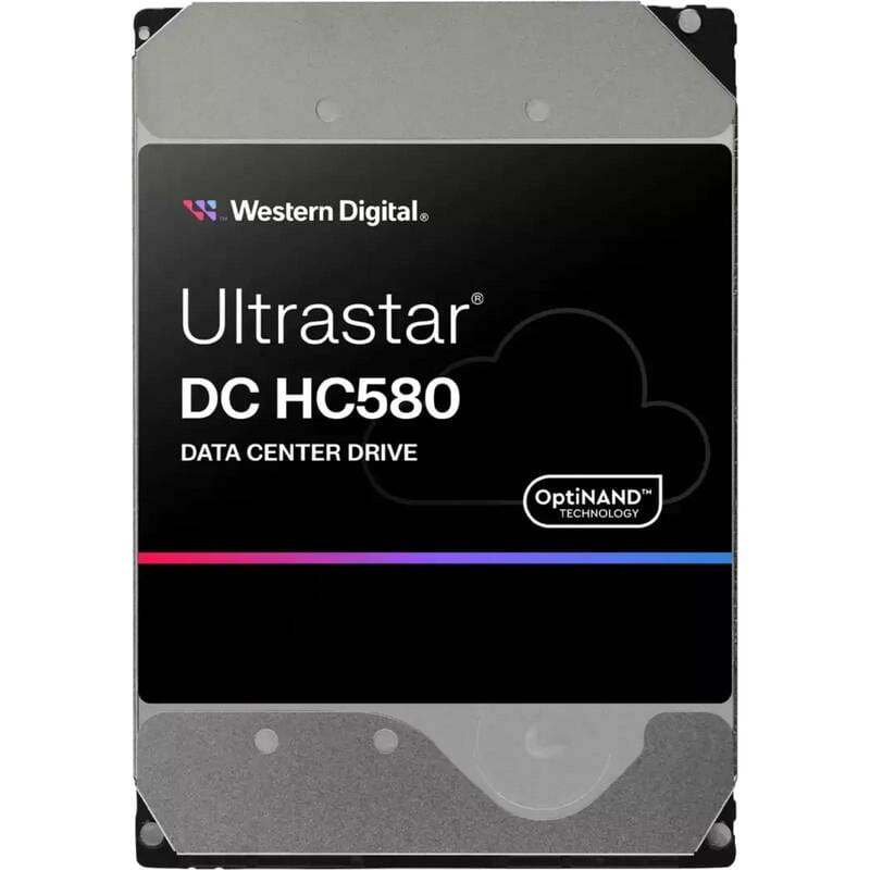 Накопитель HDD 3.5" SATA 22.0TB WD Ultrastar DC HC580 7200rpm 512MB (0F62785)