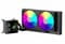 Фото - Система водяного охолодження GameMax Glacier 240 LCD Black | click.ua