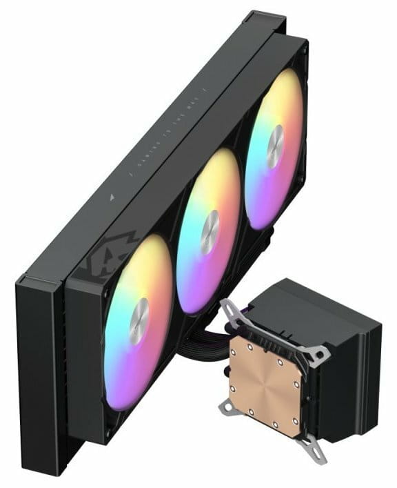 Система водяного охлаждения GameMax Glacier 360 LCD Black