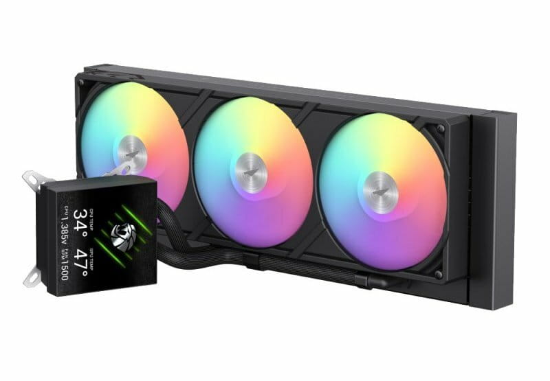 Система водяного охлаждения GameMax Glacier 360 LCD Black