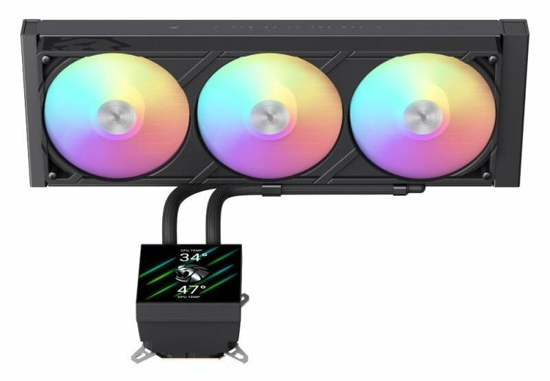Система водяного охлаждения GameMax Glacier 360 LCD Black