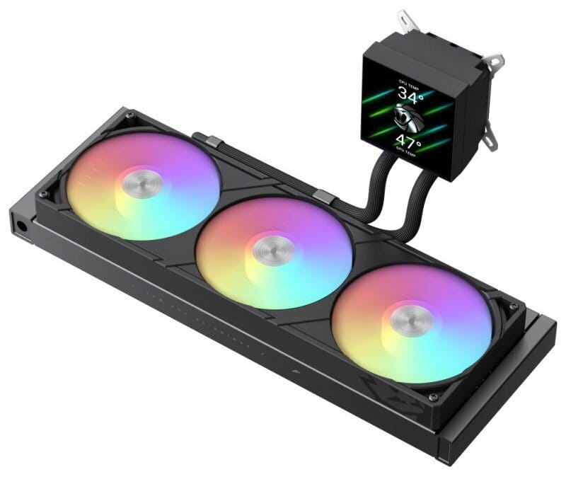 Система водяного охлаждения GameMax Glacier 360 LCD Black