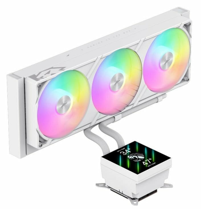 Система водяного охлаждения GameMax Glacier 360 LCD White