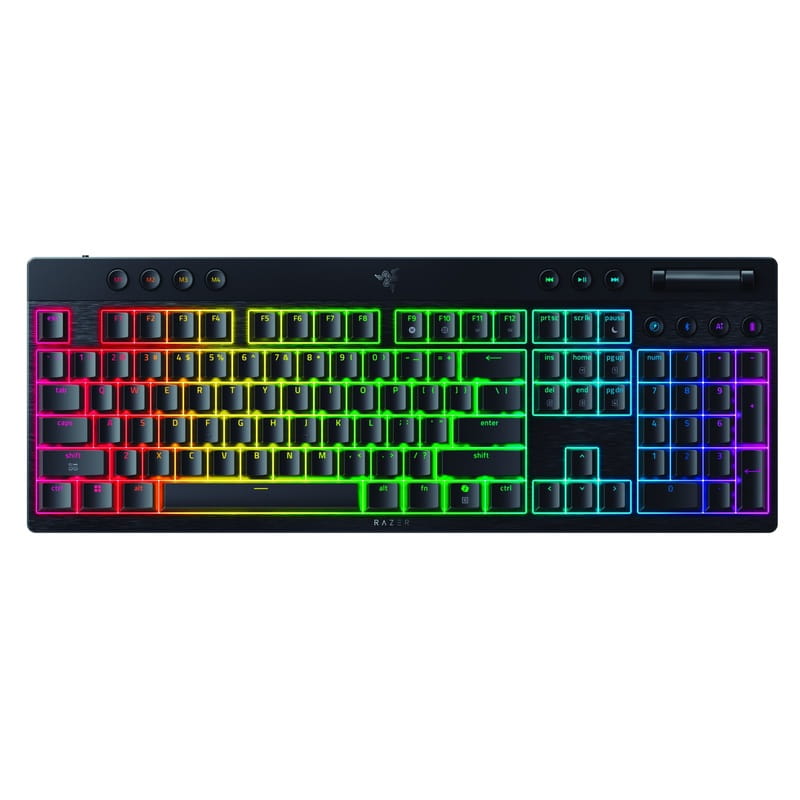 Клавиатура беспроводная Razer BlackWidow V4 Low-Profile Yellow switch (RZ03-05271500-R3M1)
