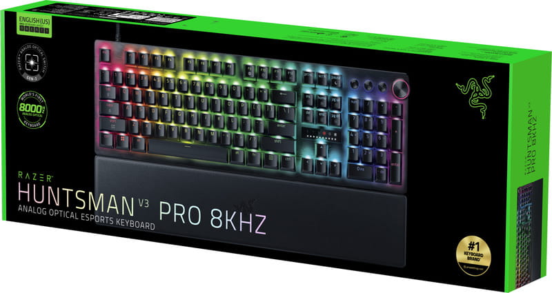 Клавиатура Razer Huntsman V3 PRO 8KHz (RZ03-05530100-R3M1)