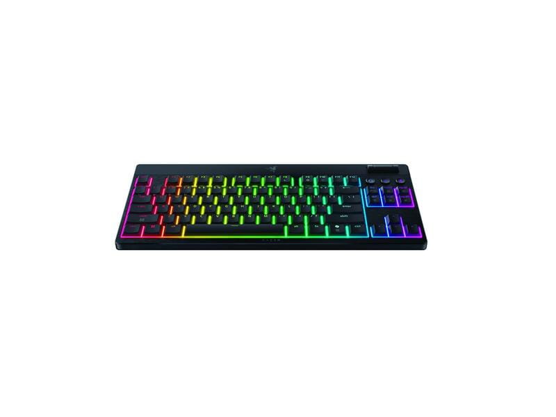 Клавіатура бездротова Razer BlackWidow V4 Low-Profile TKL Orange switch (RZ03-05450700-R3M1)