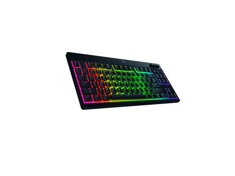Клавиатура беспроводная Razer BlackWidow V4 Low-Profile TKL Yellow switch (RZ03-05450100-R3M1)