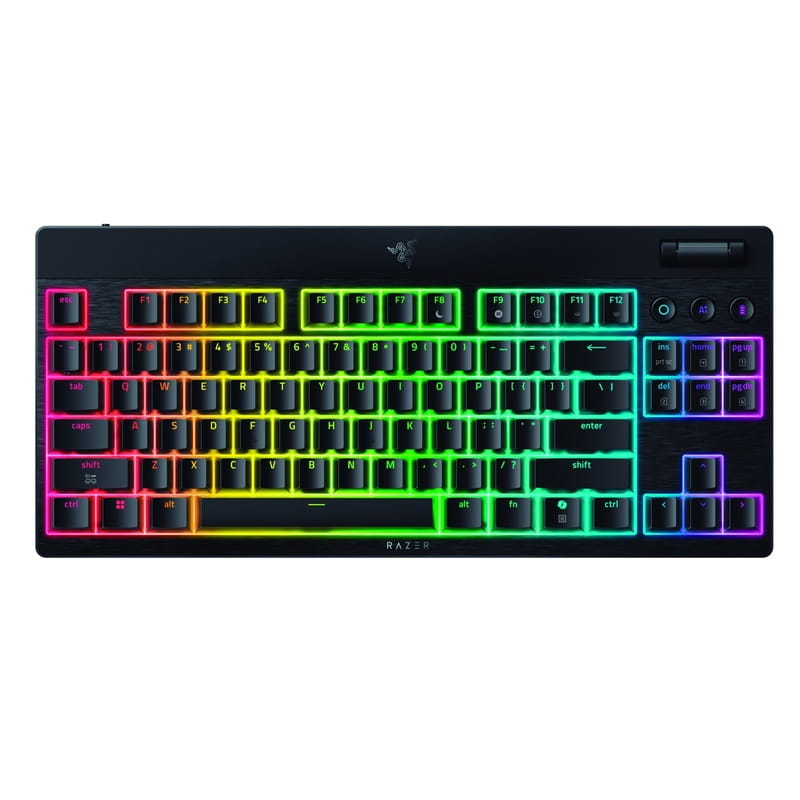 Клавиатура беспроводная Razer BlackWidow V4 Low-Profile TKL Yellow switch (RZ03-05450100-R3M1)