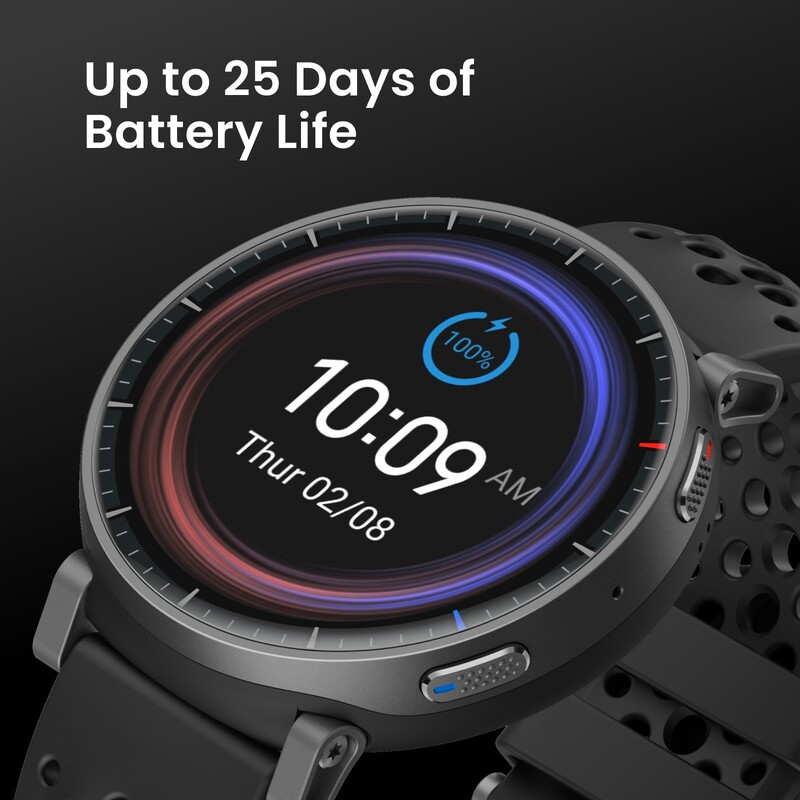 Смарт-годинник Amazfit Active Max Black (W2557AP1N)