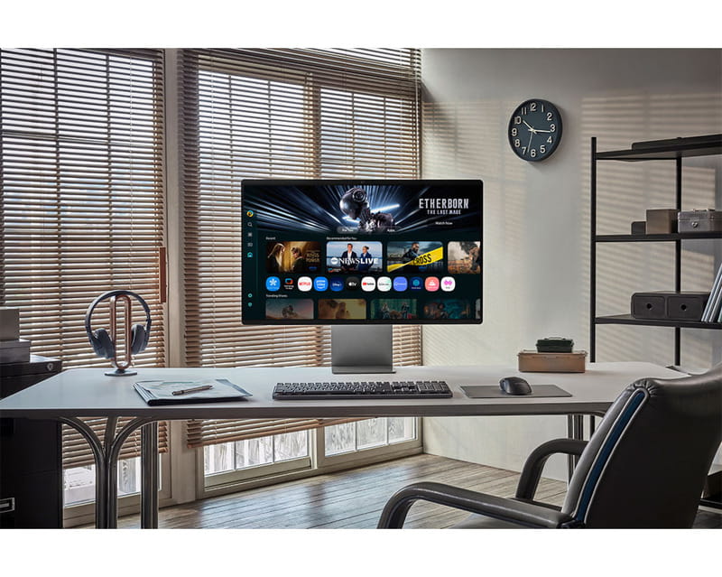 Монітор Samsung 32" Smart M9 (LS32FM902SZXUA) QD-OLED Black 165Hz