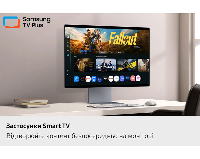 Монітор Samsung 32" Smart M9 (LS32FM902SZXUA) QD-OLED Black 165Hz
