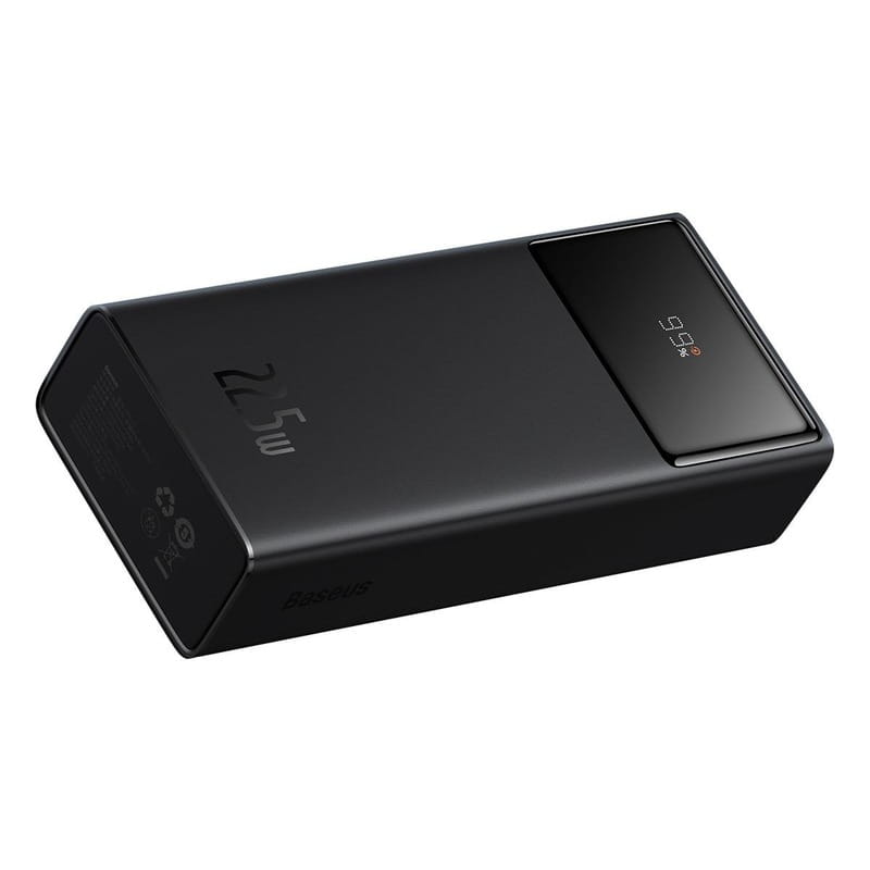 Универсальная мобильная батарея Baseus Star Lord Digital Display 30000mAh, 22.5W Black (PPXJ080101)