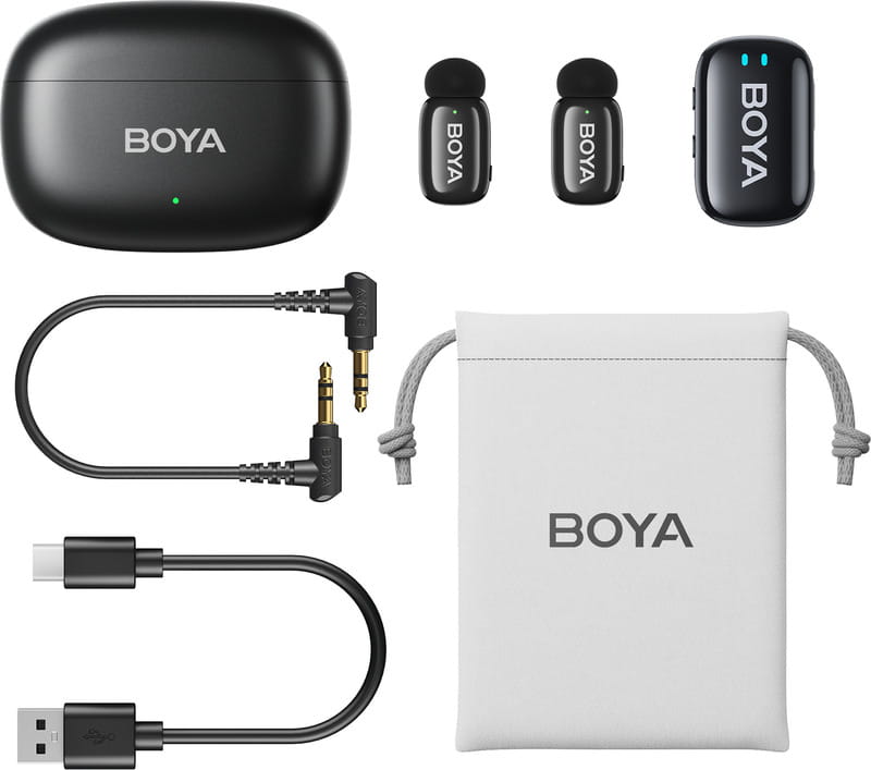 Мікрофон BOYA mini-18 TRS for camera Black