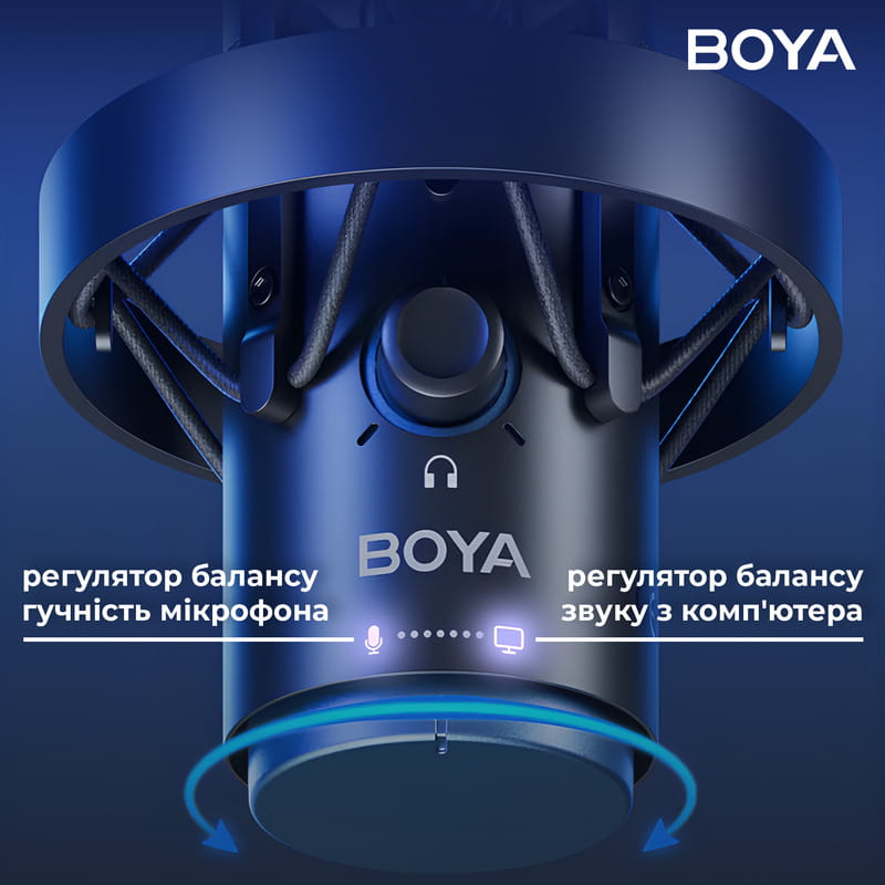 Микрофон BOYA K5-02 RGB Black